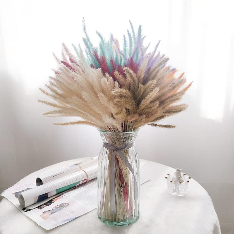 50Pcs Natural Dried Flowers Bouquet Decor No Vase