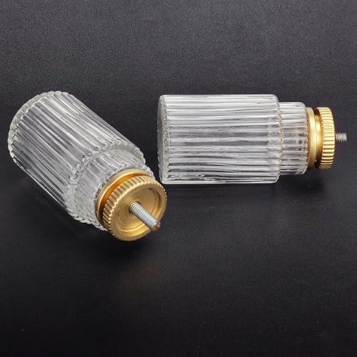ILAISIHOME Decorative Curtain Rod Finials Set of 2