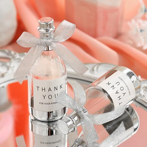 KOMBIUDA Mini Wine Bottle Candy Boxes for Wedding Party Favors