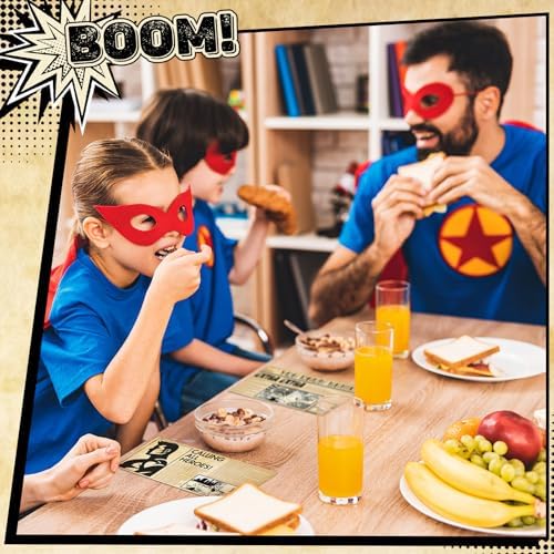 Crtiin 100 Pcs Hero Party Napkins