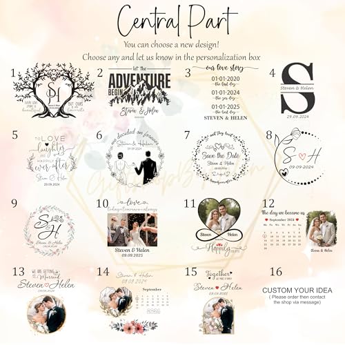 Wedding Unity Sand Ceremony Set Heart 3