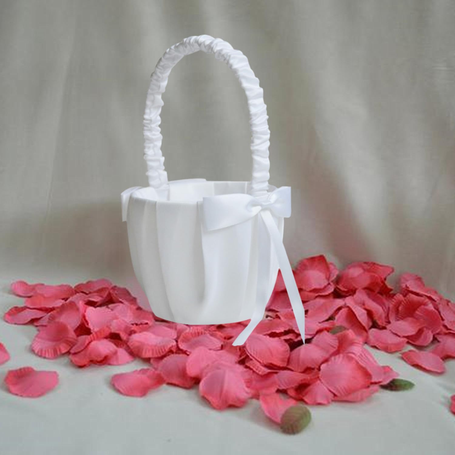 Wedding Flower Girl Baskets with Handle
