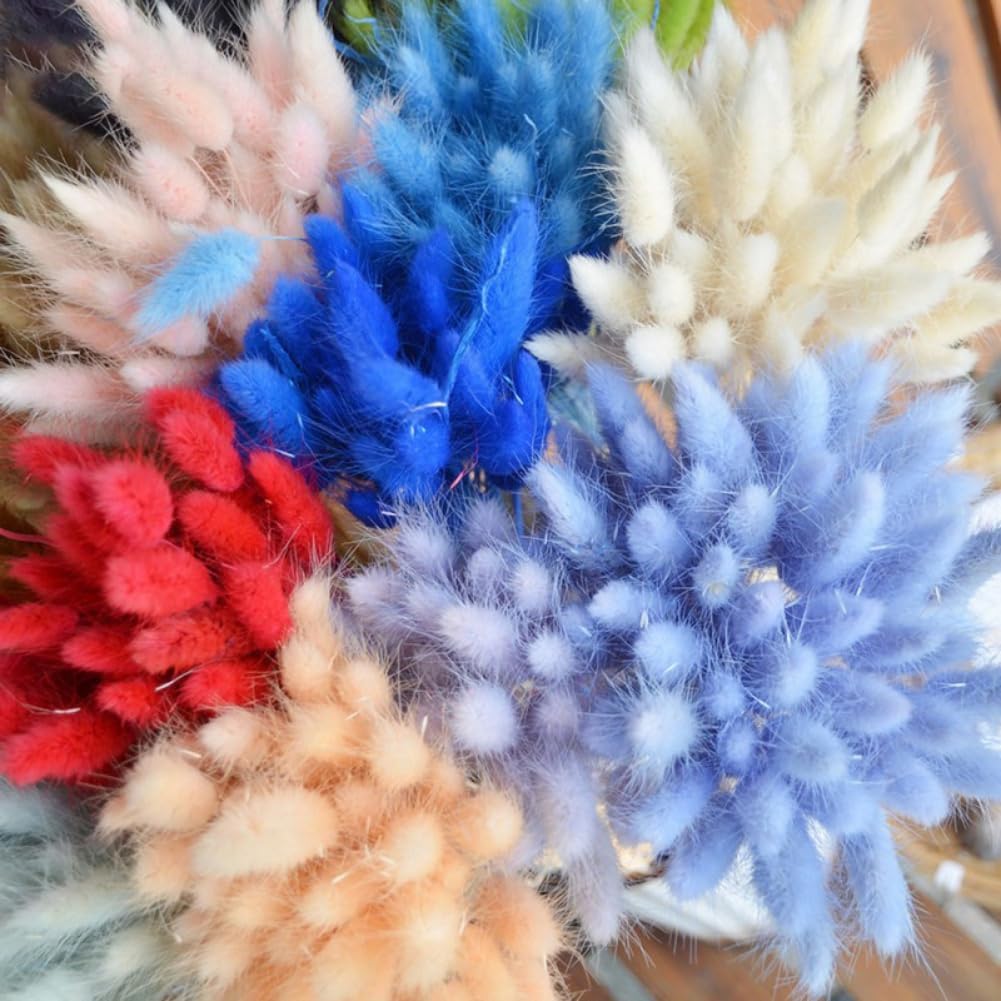 Hotfiary 150 Pcs Dried Pampas Grass Decor