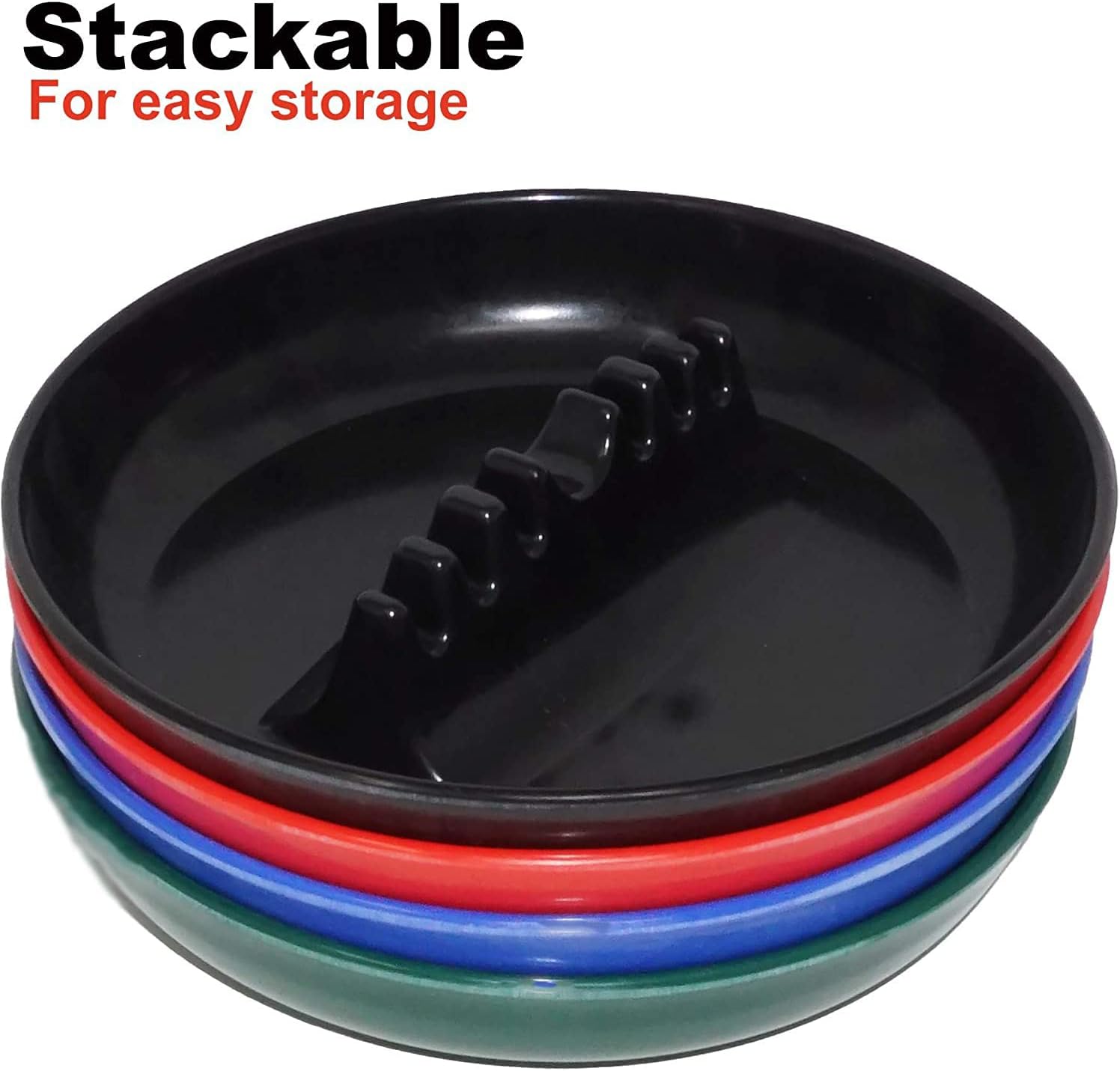 Escest Ash Tray Set of 4 Cigar Cigarette Holders