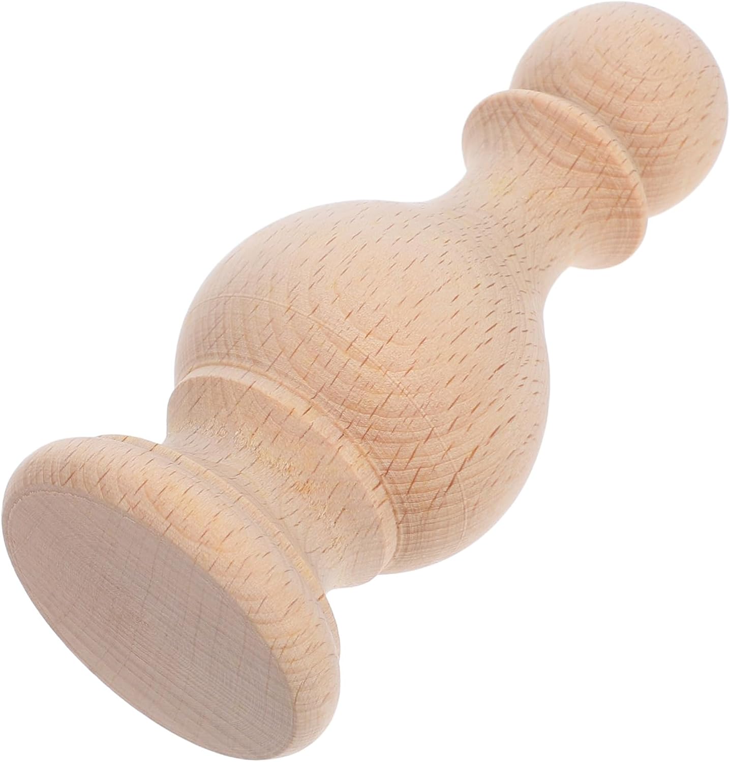 Unfinished Wood Finials for Bed Post and Curtain Rod
