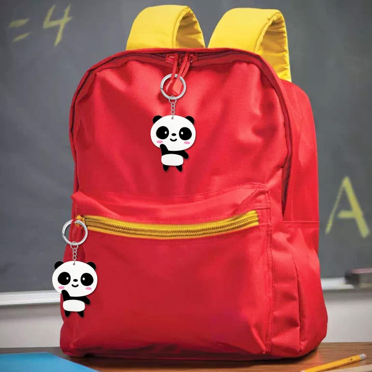 20 Pack Cute Panda Keychains Party Favors for Panda Themed Events