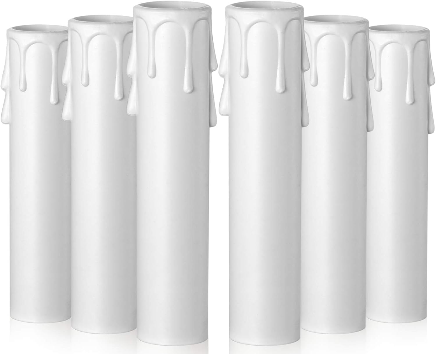 Drip Candle Socket Covers Set of 6 for Chandeliers