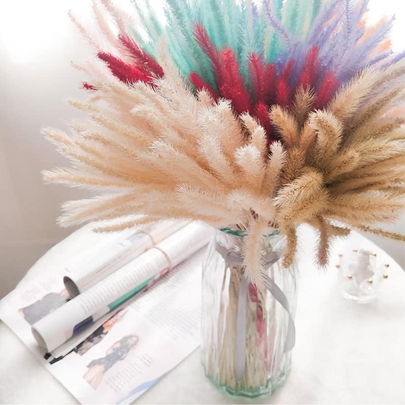 50Pcs Natural Dried Flowers Bouquet Decor No Vase