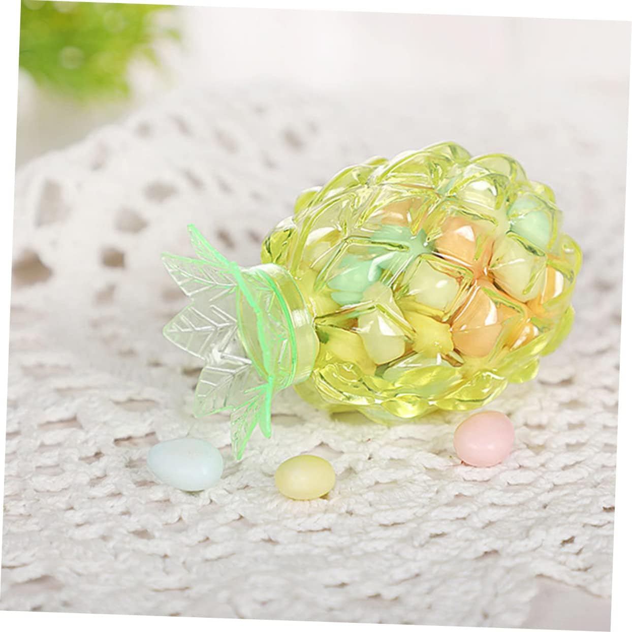 PRETYZOOM 20pc Pineapple Candy Boxes for Parties