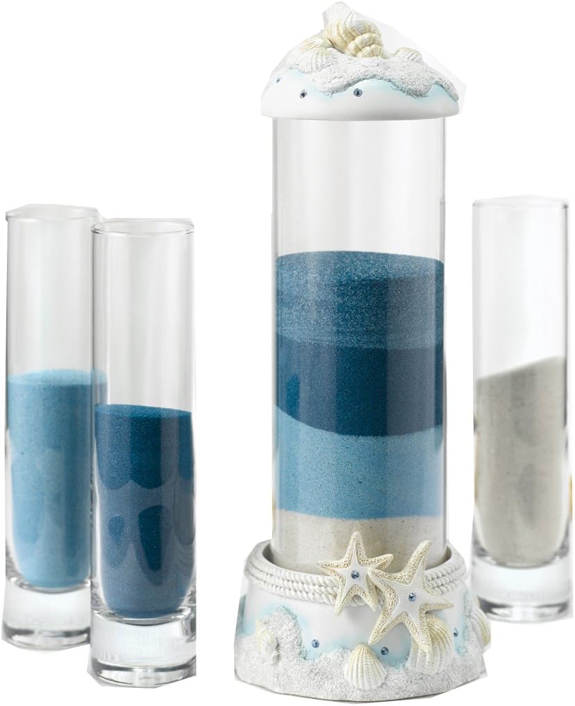 Seashell Wedding Sand Ceremony Set 4-Piece