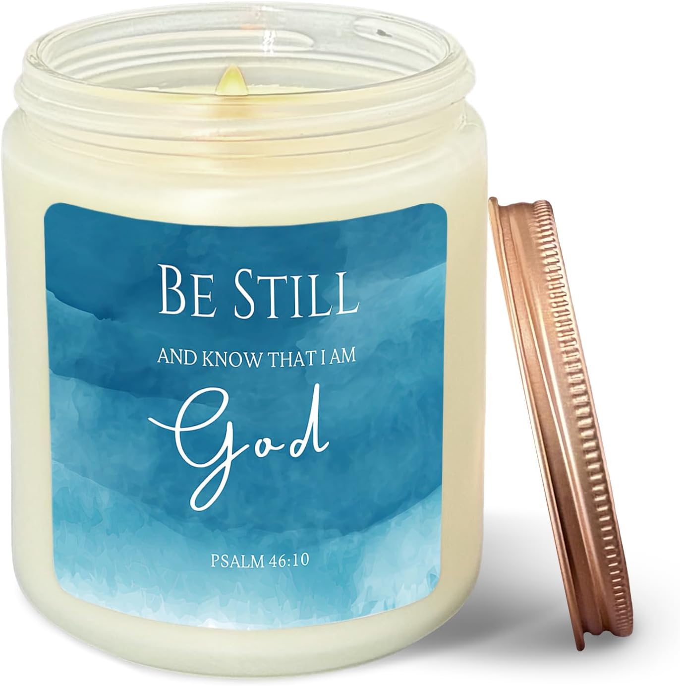 Christian Gifts for Women Lavender Candle