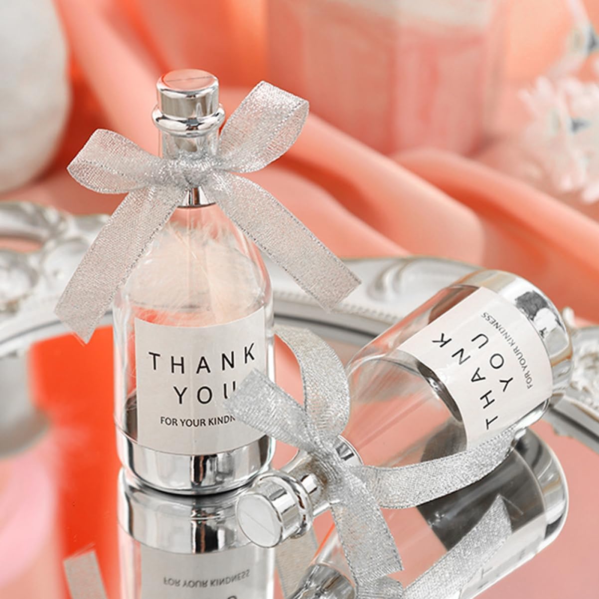 KOMBIUDA Mini Wine Bottle Candy Boxes for Wedding Party Favors