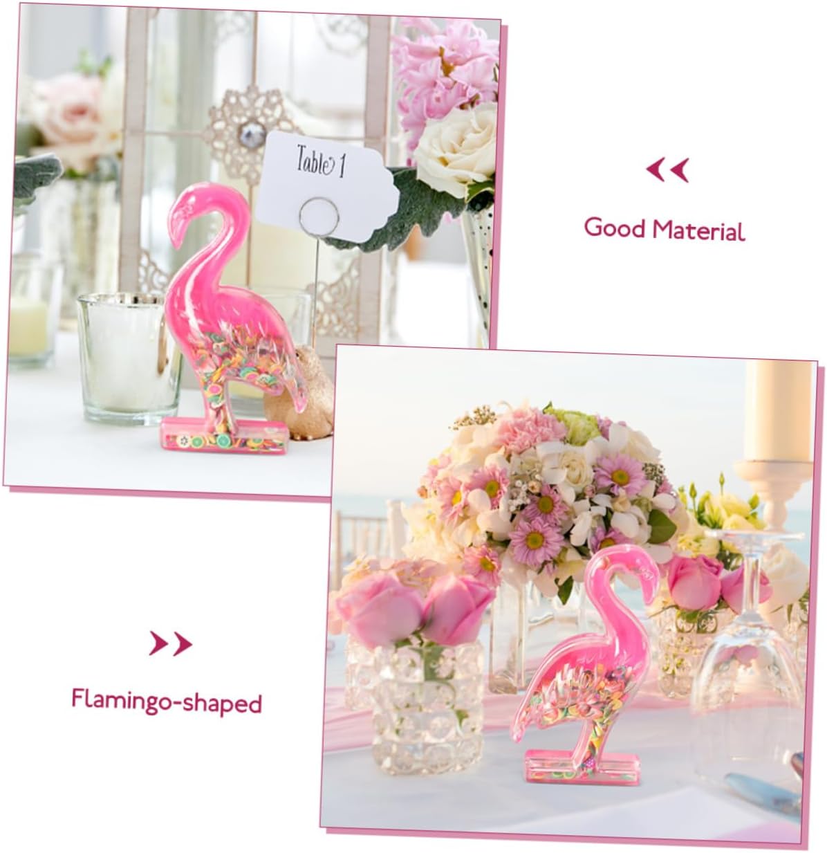 Cabilock 12pcs Flamingo Candy Boxes Treat Storage Wedding Favors