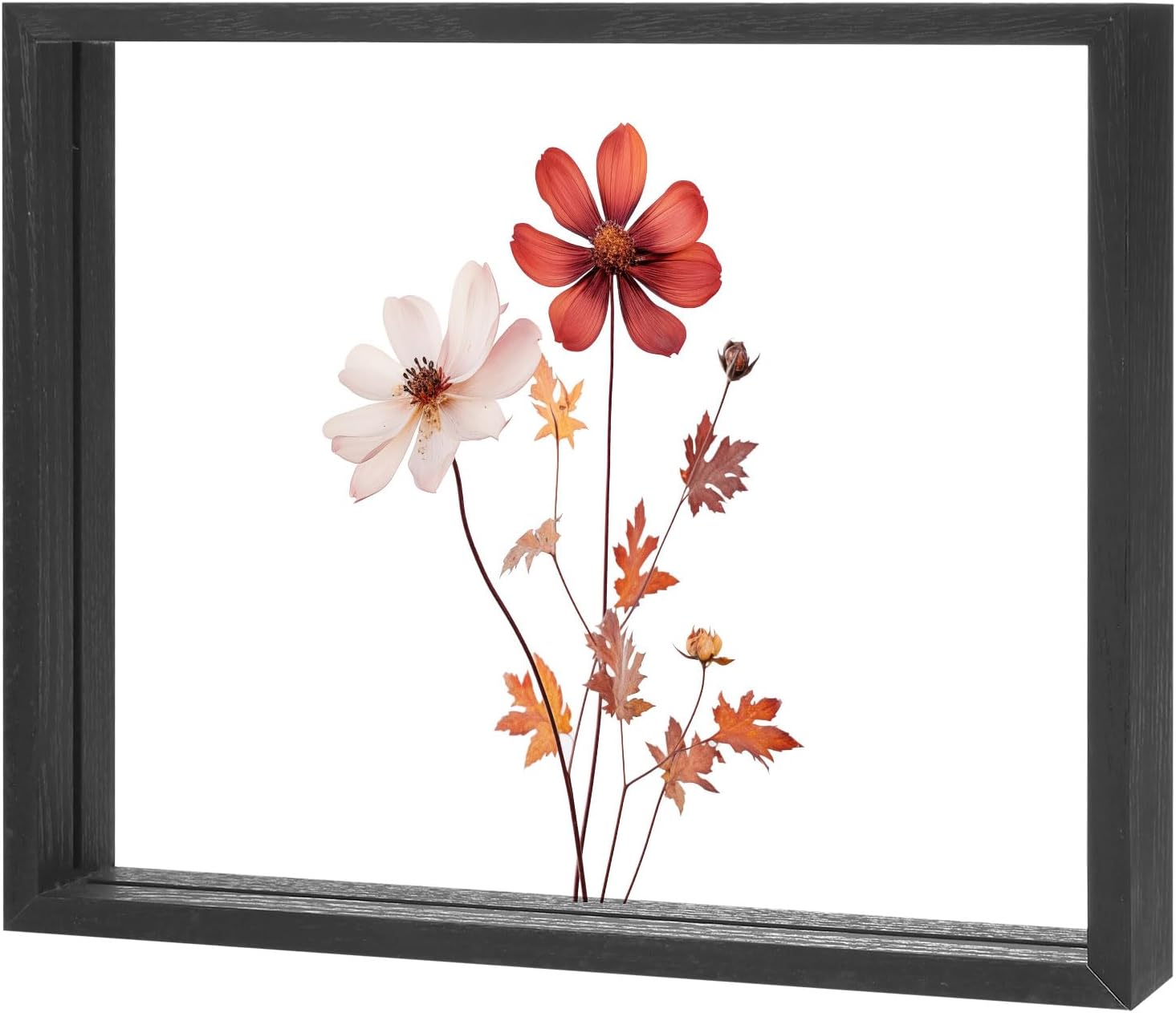 Wooden Pressed Flower Frame 8 x 10 Inch Black