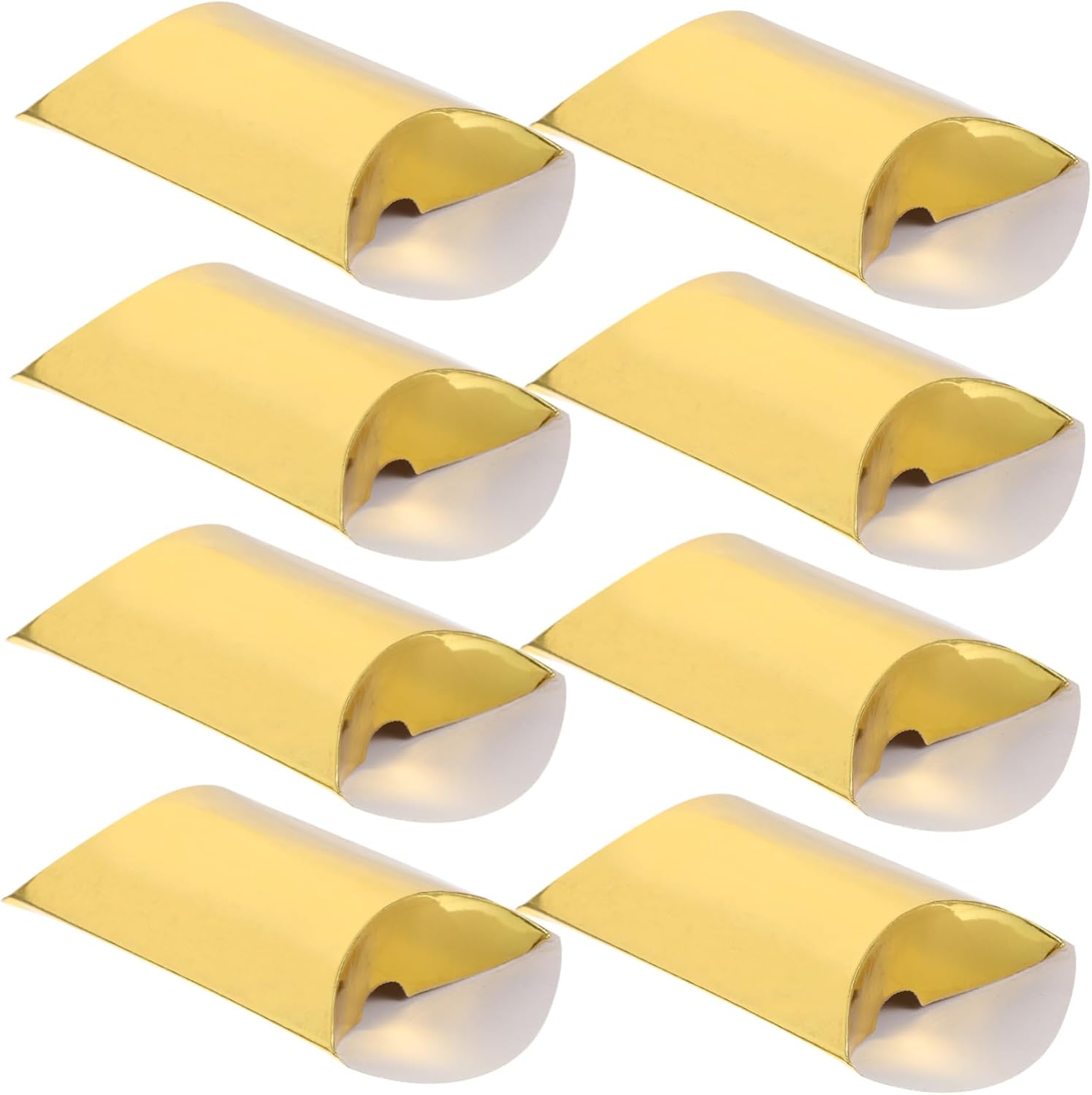 PRETYZOOM 60pcs Pillow Shape Candy Boxes for Parties Weddings Birthdays