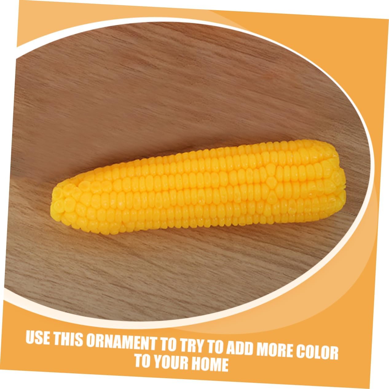 Garneck Realistic Artificial Corn Decor Prop
