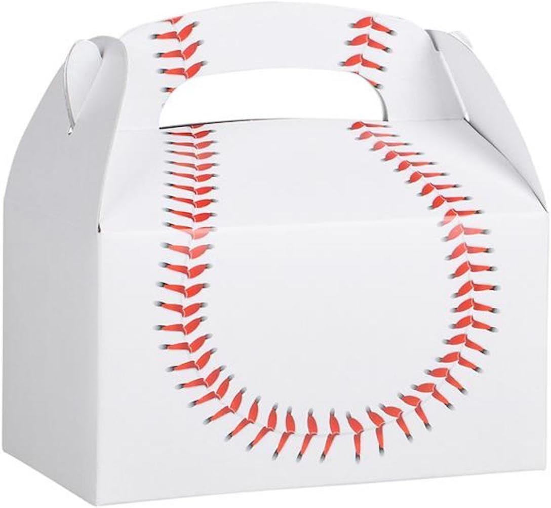 Rhode Island Novelty Baseball Treat Box Birthday Favors 48 Pack
