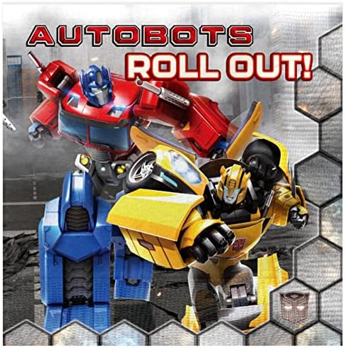 Transformers Napkins - 32 Count Party Decorations
