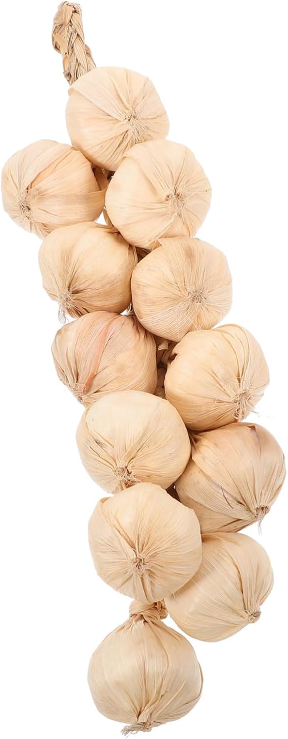 Cabilock Artificial Garlic Garland Wall Hanging Decor