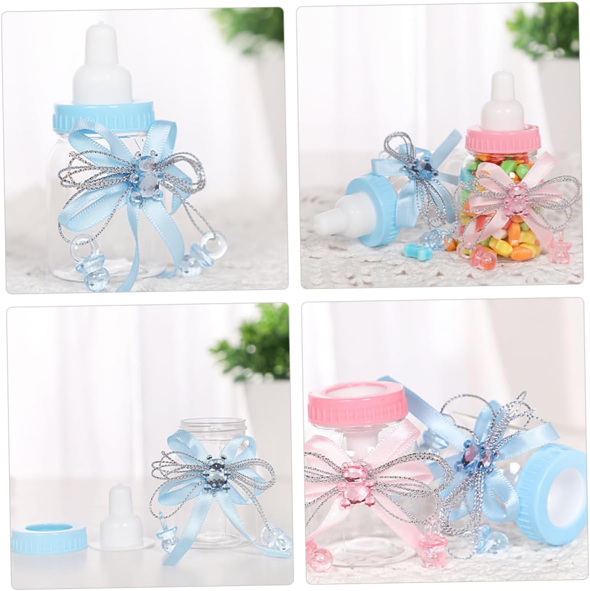 PRETYZOOM Shower Favors Candy Boxes