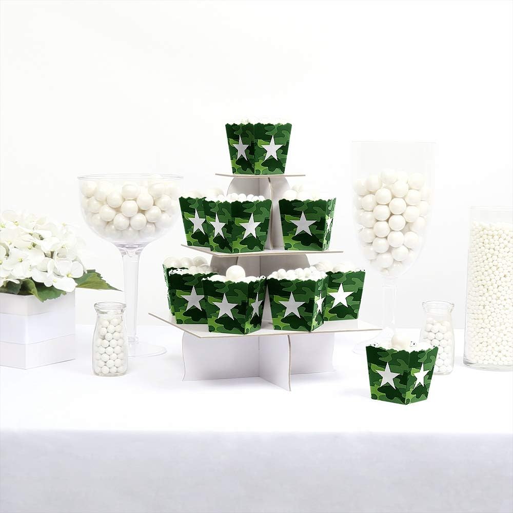 Camo Hero Mini Candy Boxes Set of 12