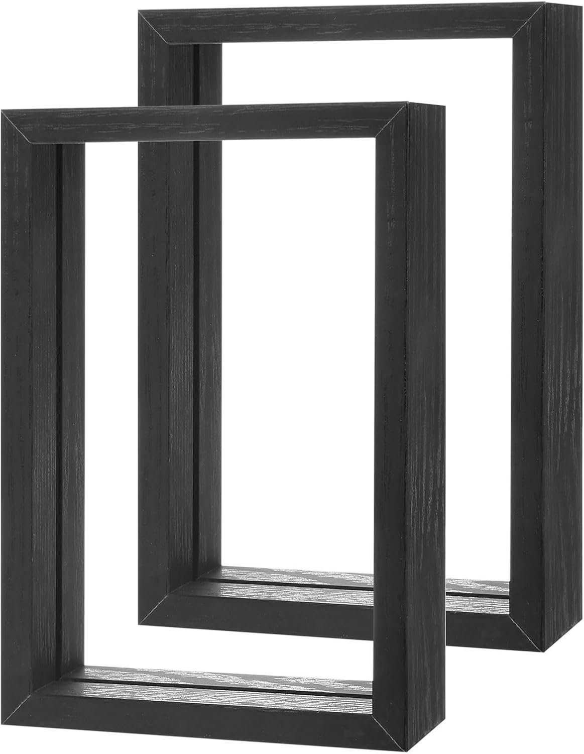 2-Pack Wooden Pressed Flower Frame 4x6 Inch