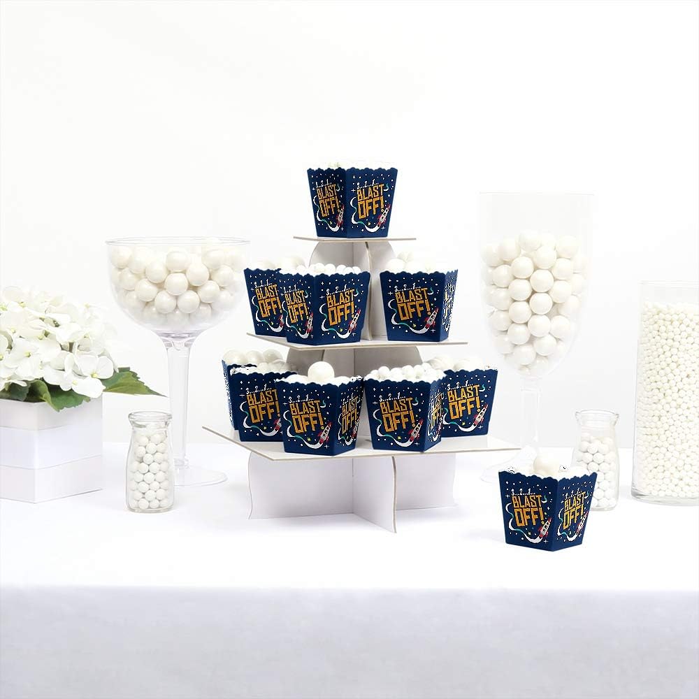 Blast Off to Outer Space Mini Candy Boxes Set of 12