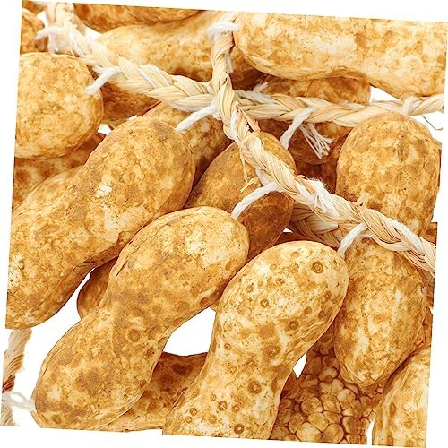5pcs Realistic Faux Peanut String Decor Photo Props