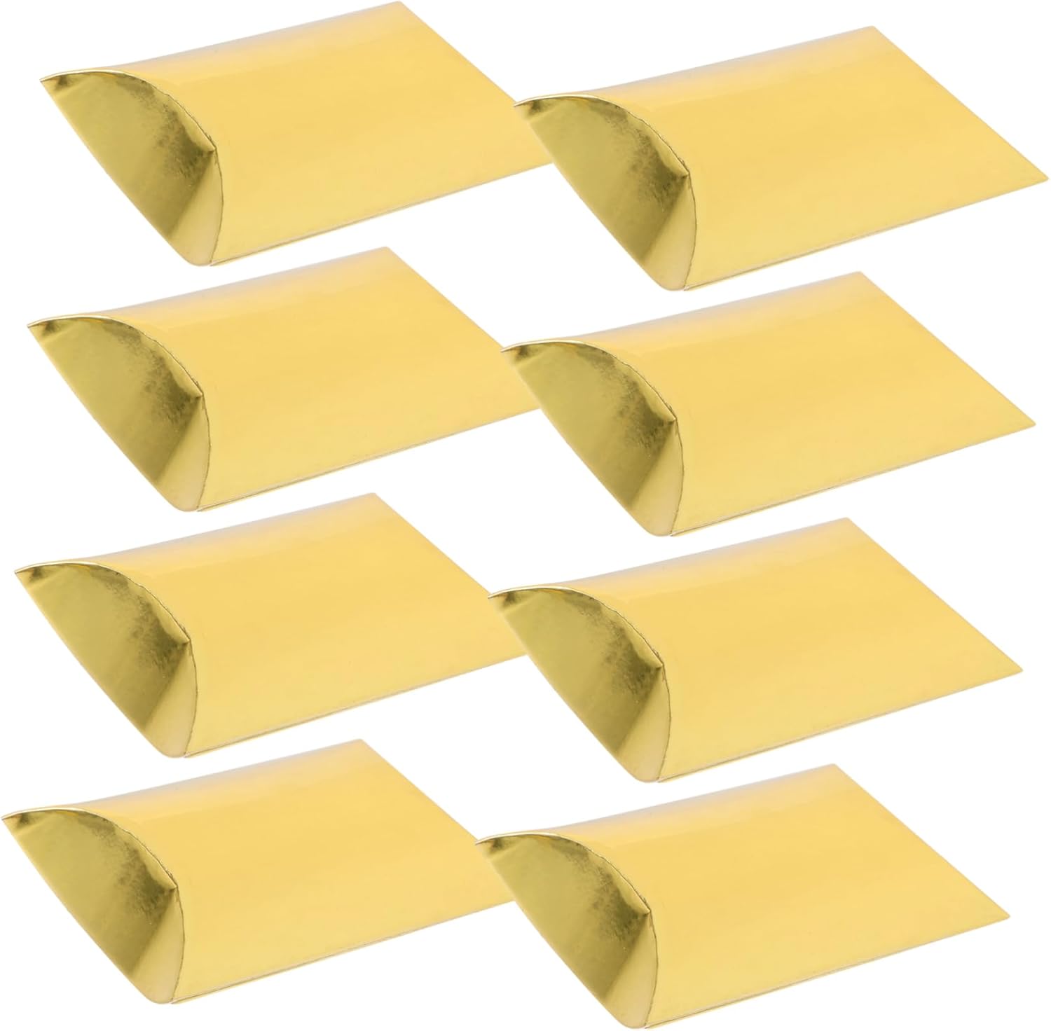 PRETYZOOM 60pcs Pillow Shape Candy Boxes for Parties Weddings Birthdays
