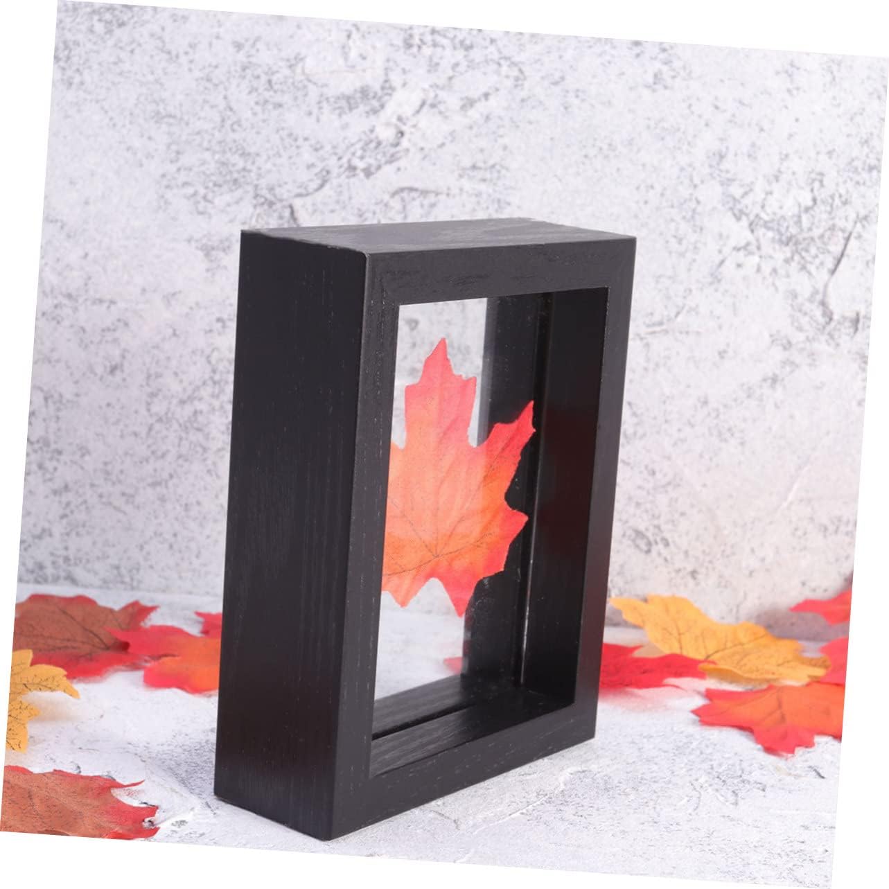 1Pc Double-sided Glass Photo Frame for Dried Flowers Leaves DIY Display