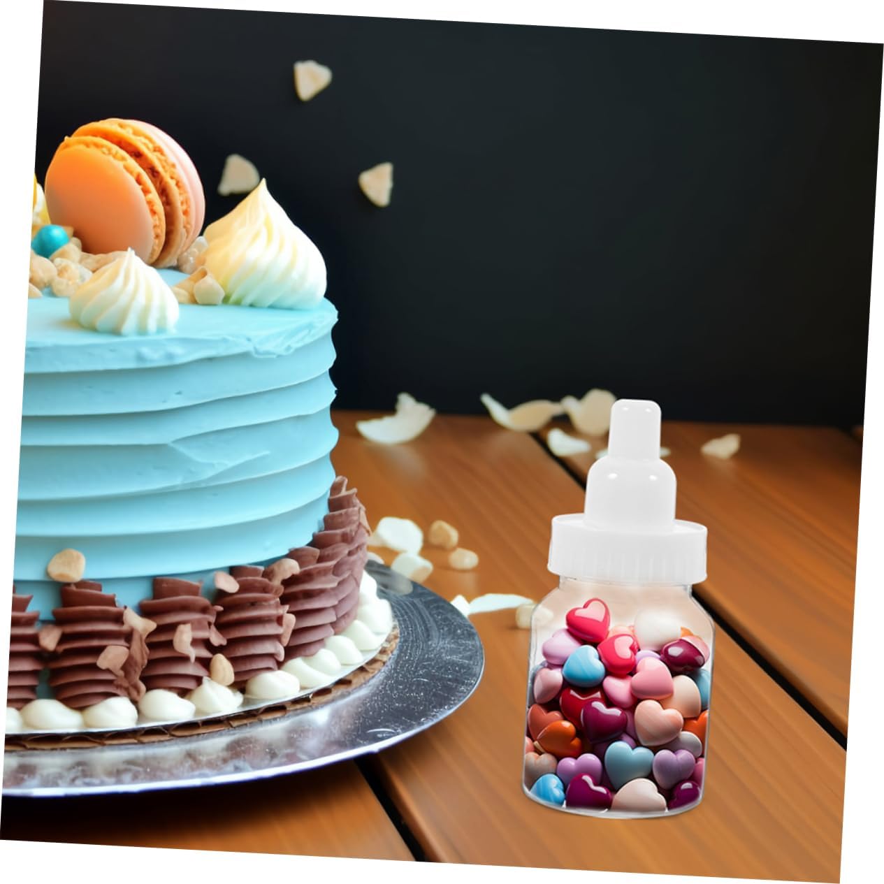 KOMBIUDA 10pcs Shower Candy Containers Bottle Party Favors