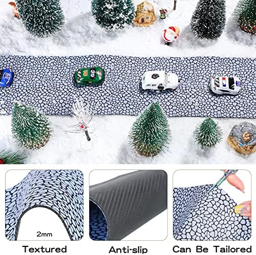 Frienda Christmas Village Street Mat Decor 1 Piece