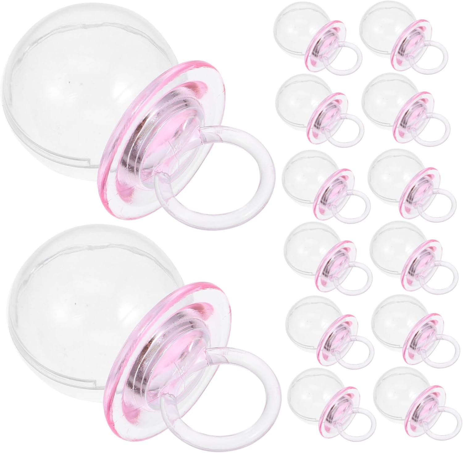 Unomor 20pcs Cute Pacifier Ring Candy Boxes for Party Favors