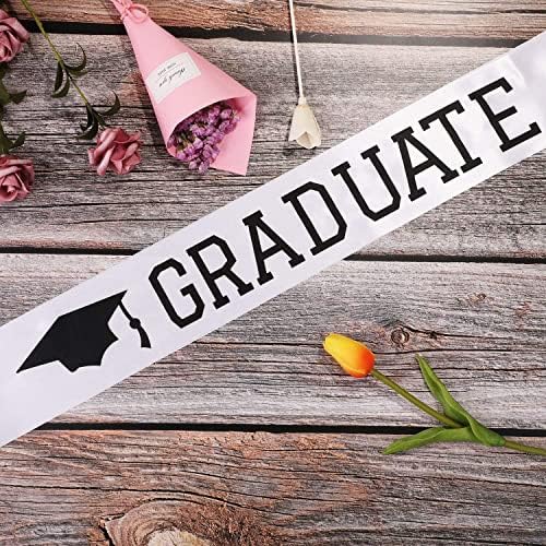 Dzrige 2 Pack Graduate Sash for Graduation Party Supplies