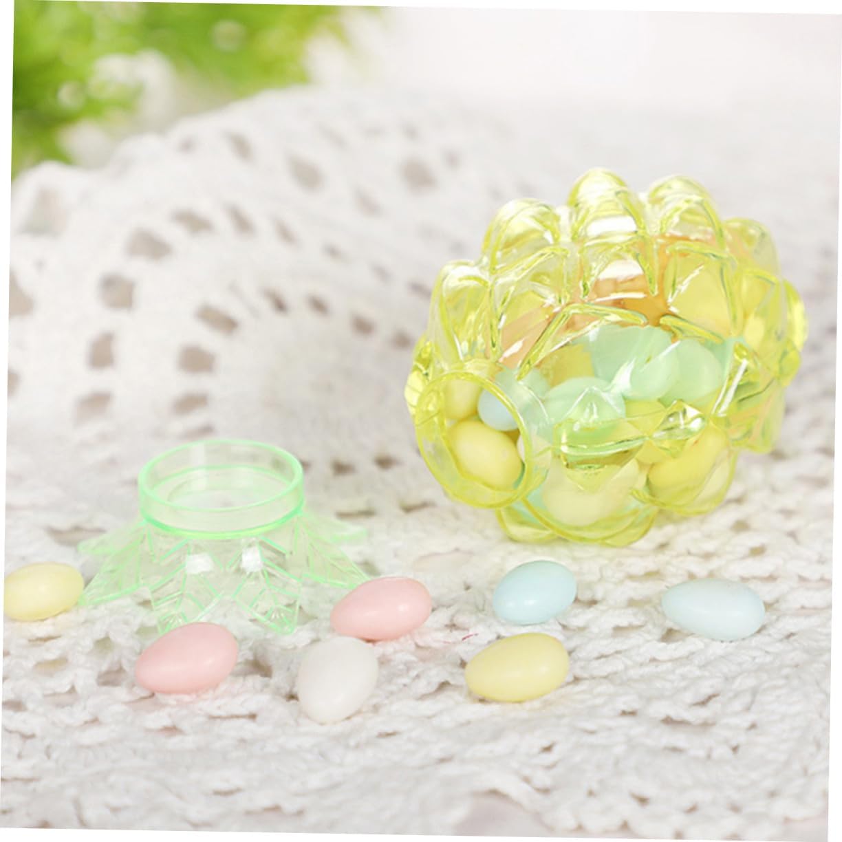 PRETYZOOM 20pc Pineapple Candy Boxes for Parties