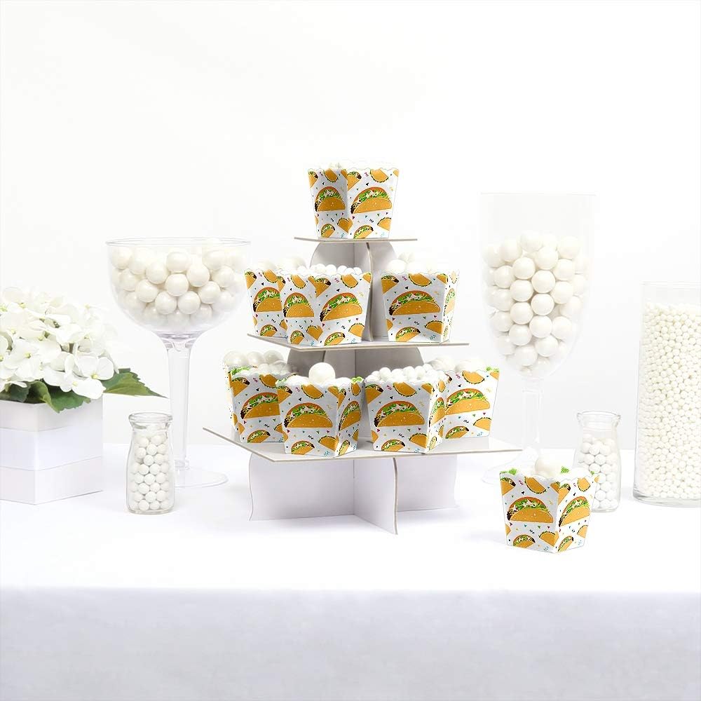 Big Dot of Happiness Taco Bout Fun Mini Candy Boxes Set of 12