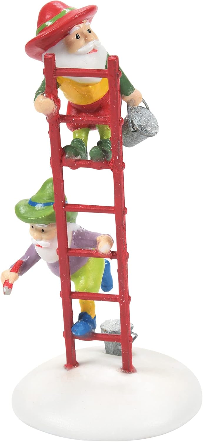 North Pole Village Sparkling Figurine 394 Inch