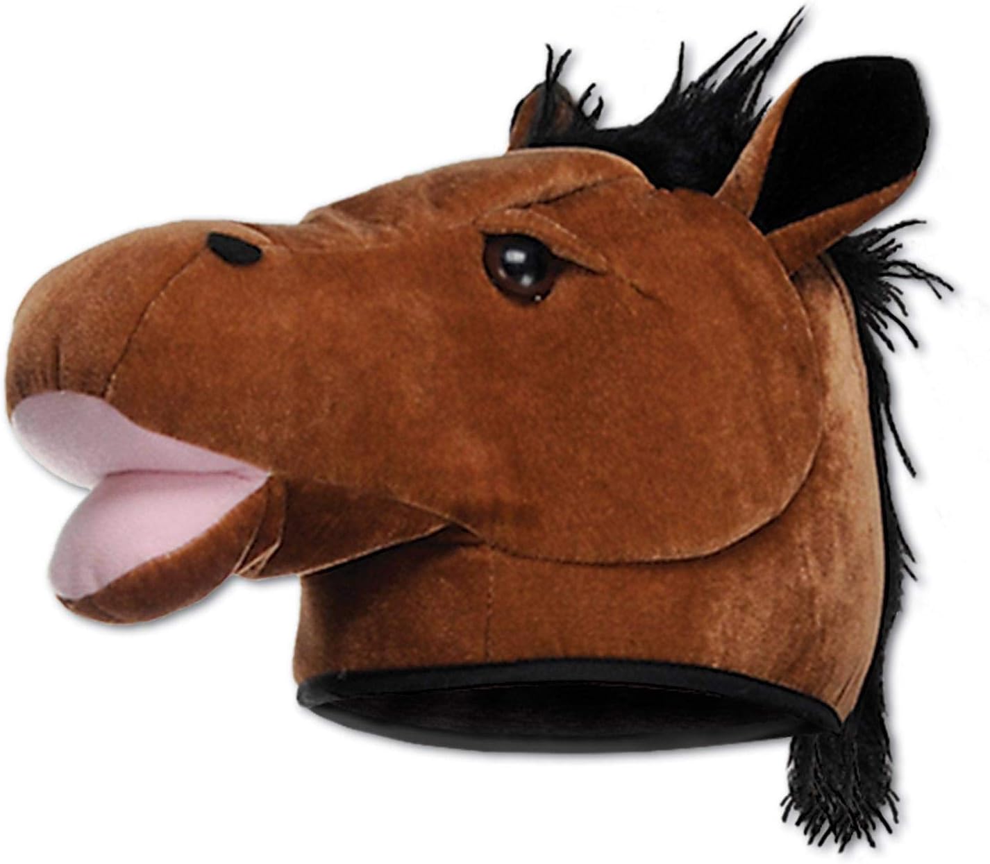 Beistle Plush Horse Head Hats for Farm Party