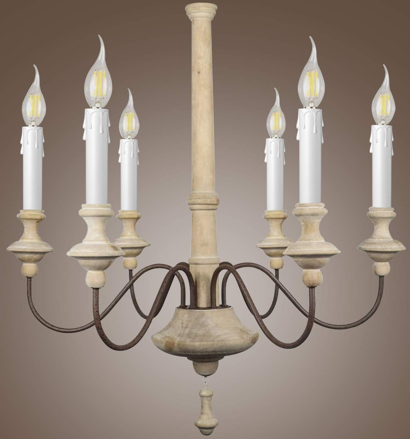 Drip Candle Socket Covers Set of 6 for Chandeliers