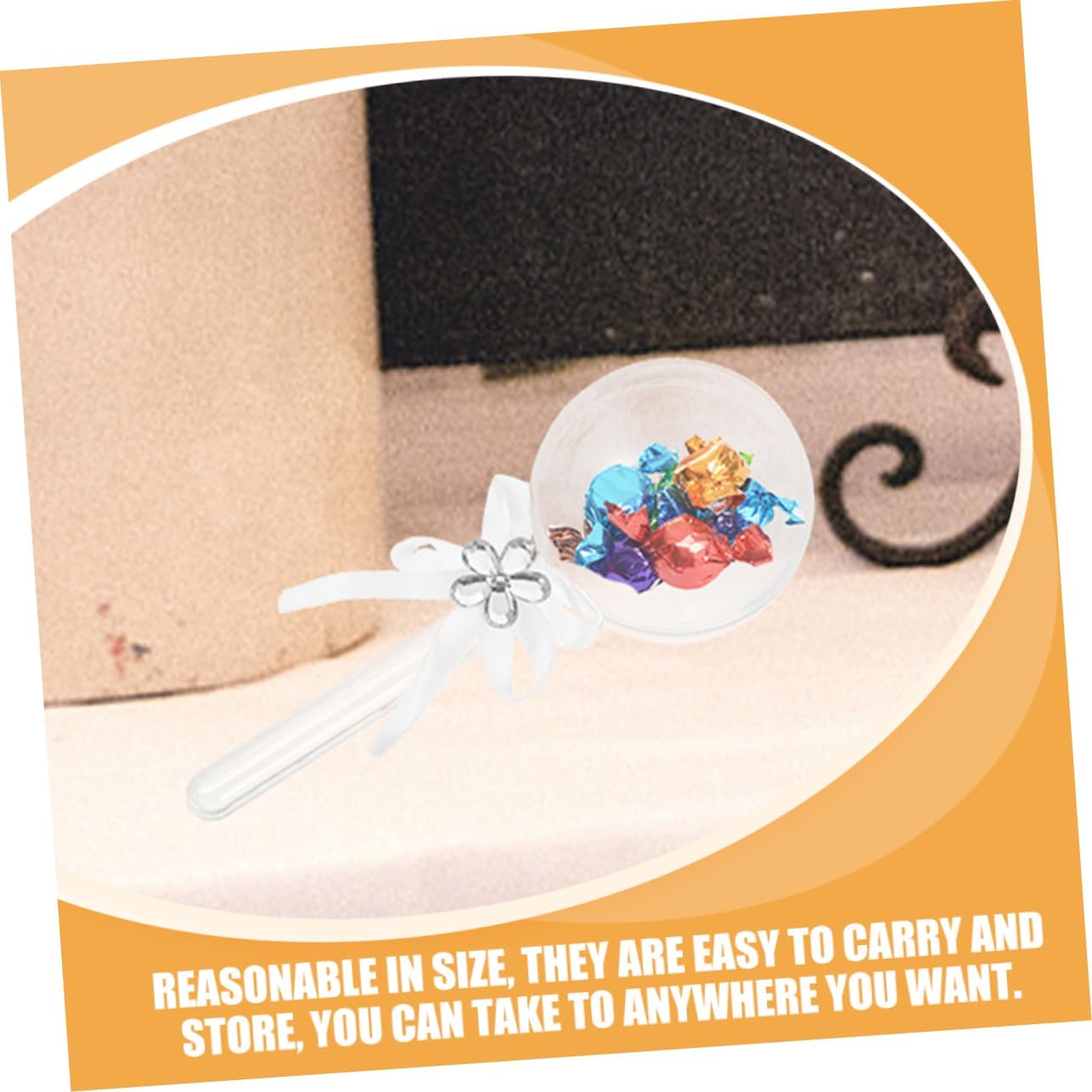 PRETYZOOM 24pcs Transparent Fairy Candy Boxes for Party Favors and Snacks