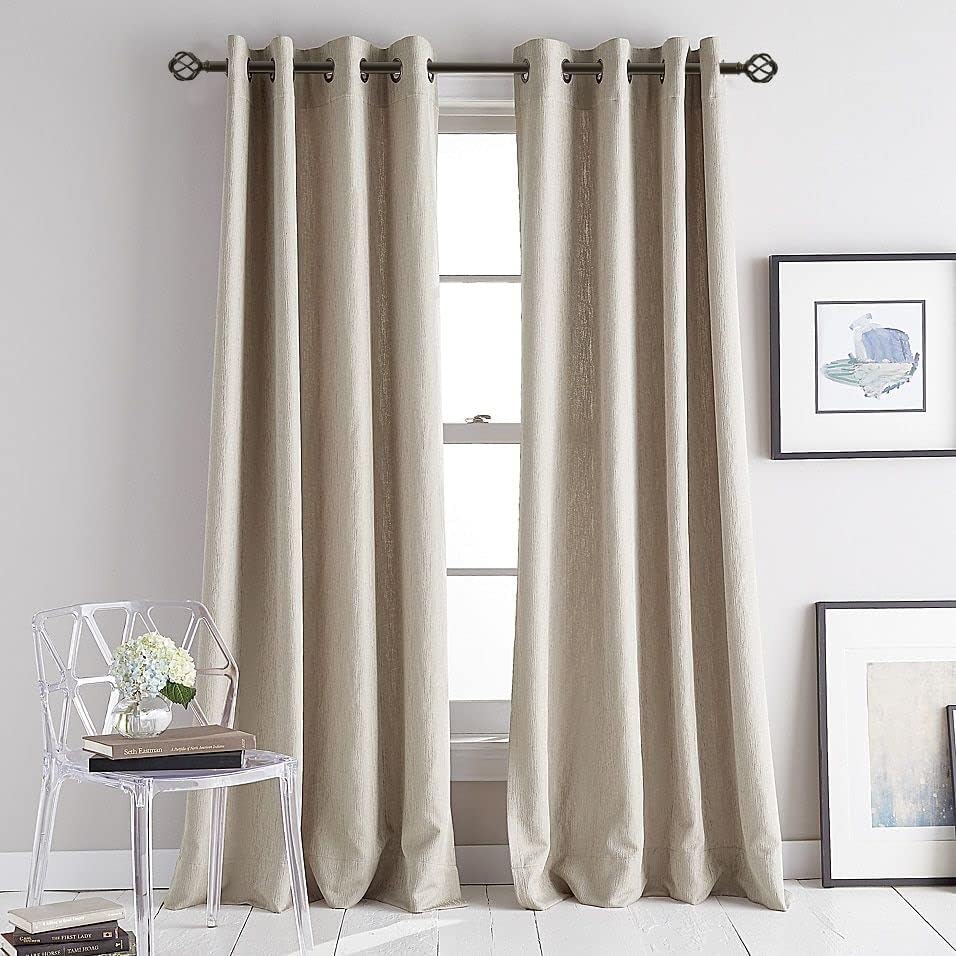 VOREFF Twisted Cage Curtain Rod Finials Set of 2 Coffee Brown