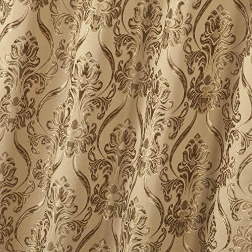 All American Collection 4 Piece Drape Set with Valance and Sheer