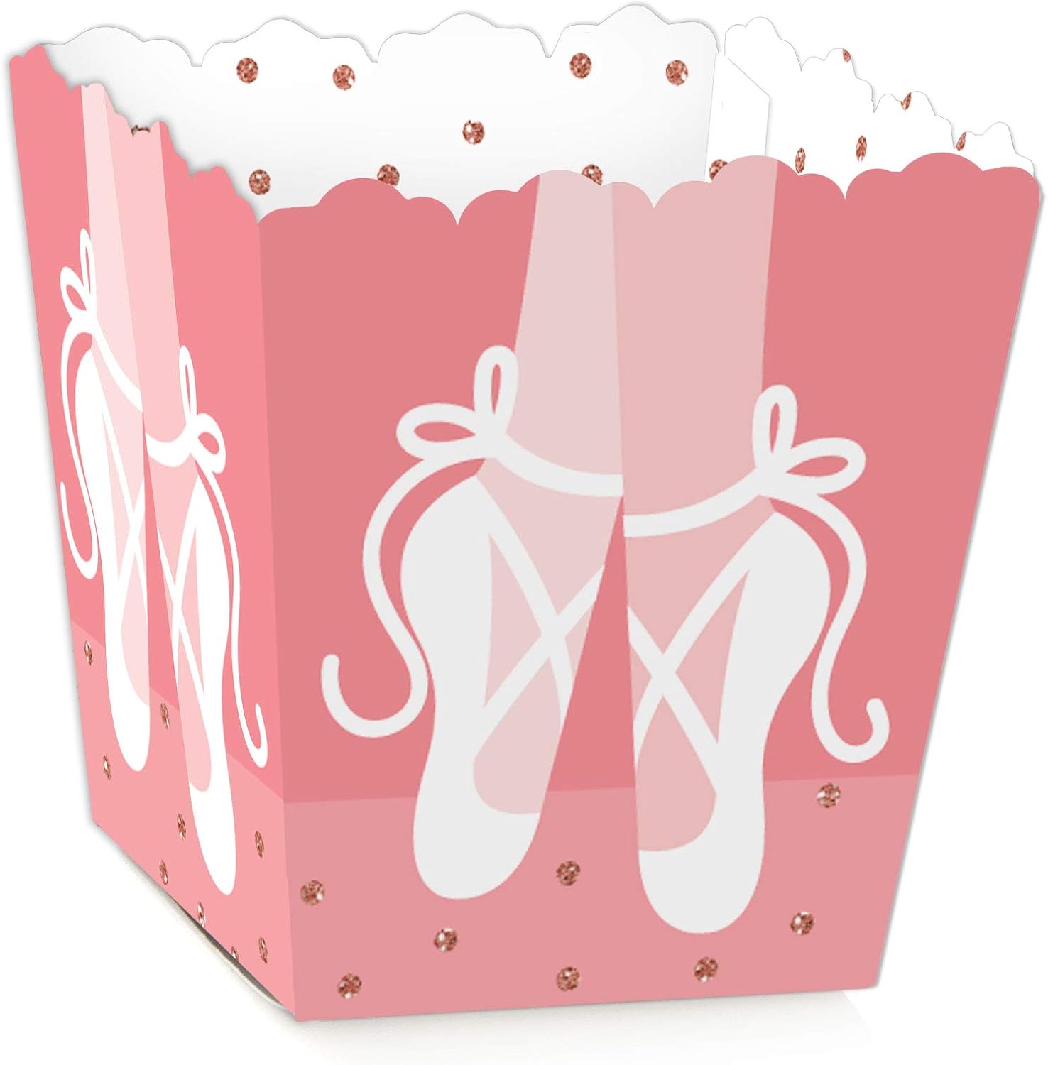 Big Dot of Happiness Tutu Ballerina Mini Candy Boxes Set of 12