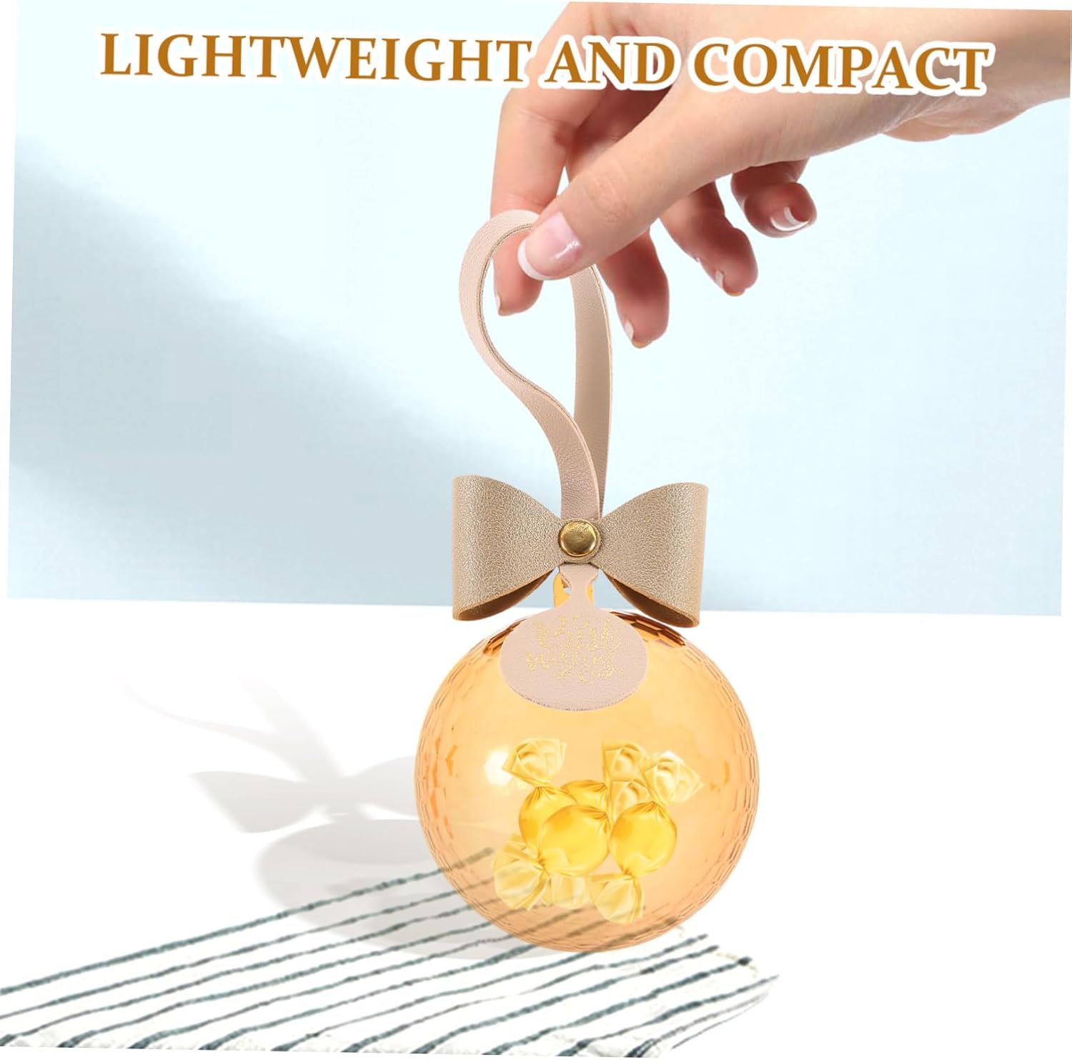 PRETYZOOM 4pcs Transparent Favor Boxes for Weddings and Parties