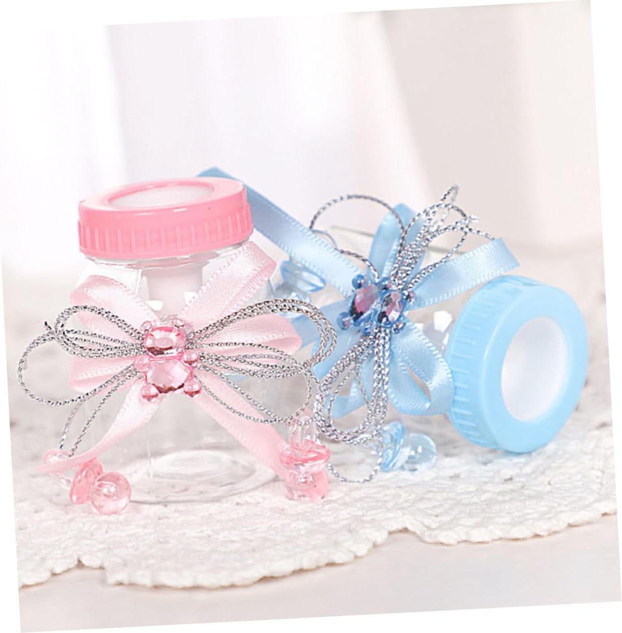 KOMBIUDA 12pcs Shower Candy Favors Bottle Boxes for Boys and Girls