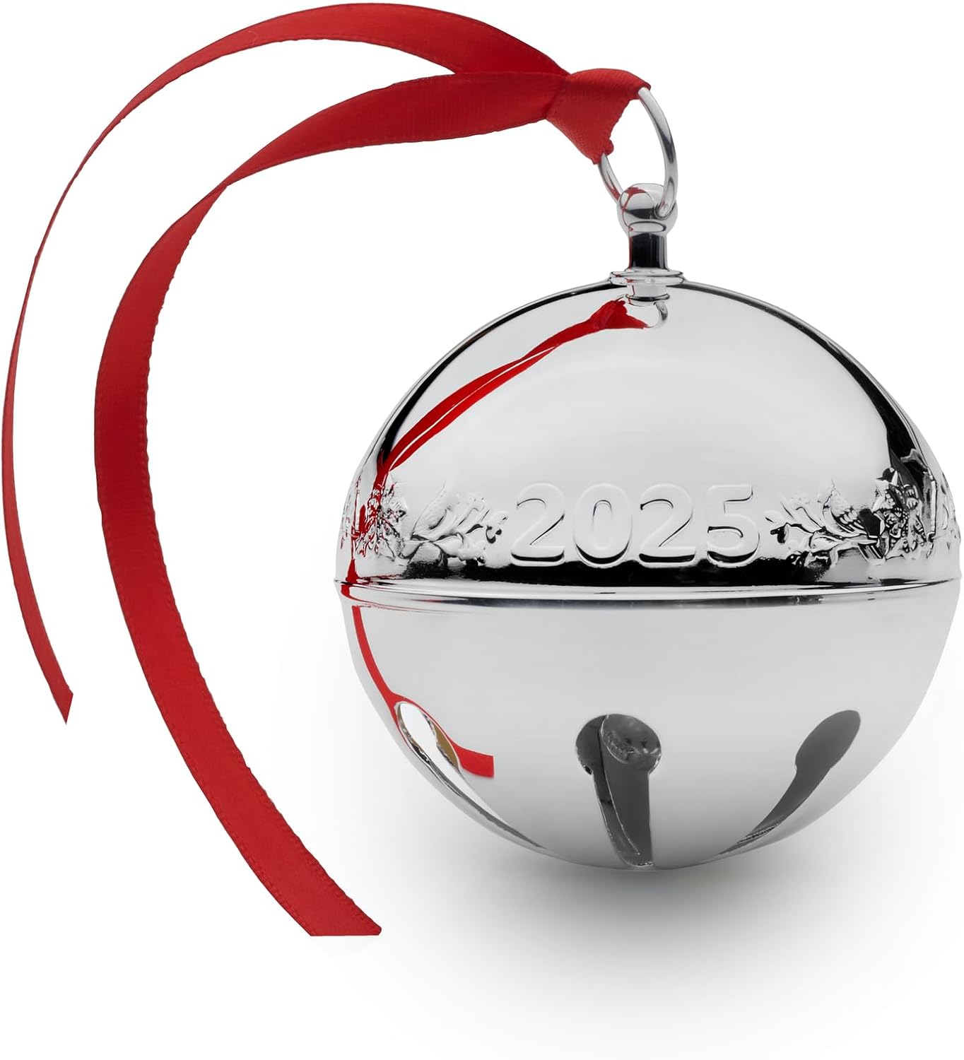 Wallace 2025 Silver Plated Sleigh Bell Ornament 55th Edition 1
