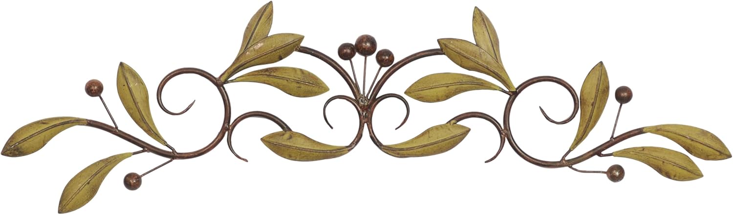 Deco 79 Wall Sculpture Leaf Wall Art 31x1x6 Green