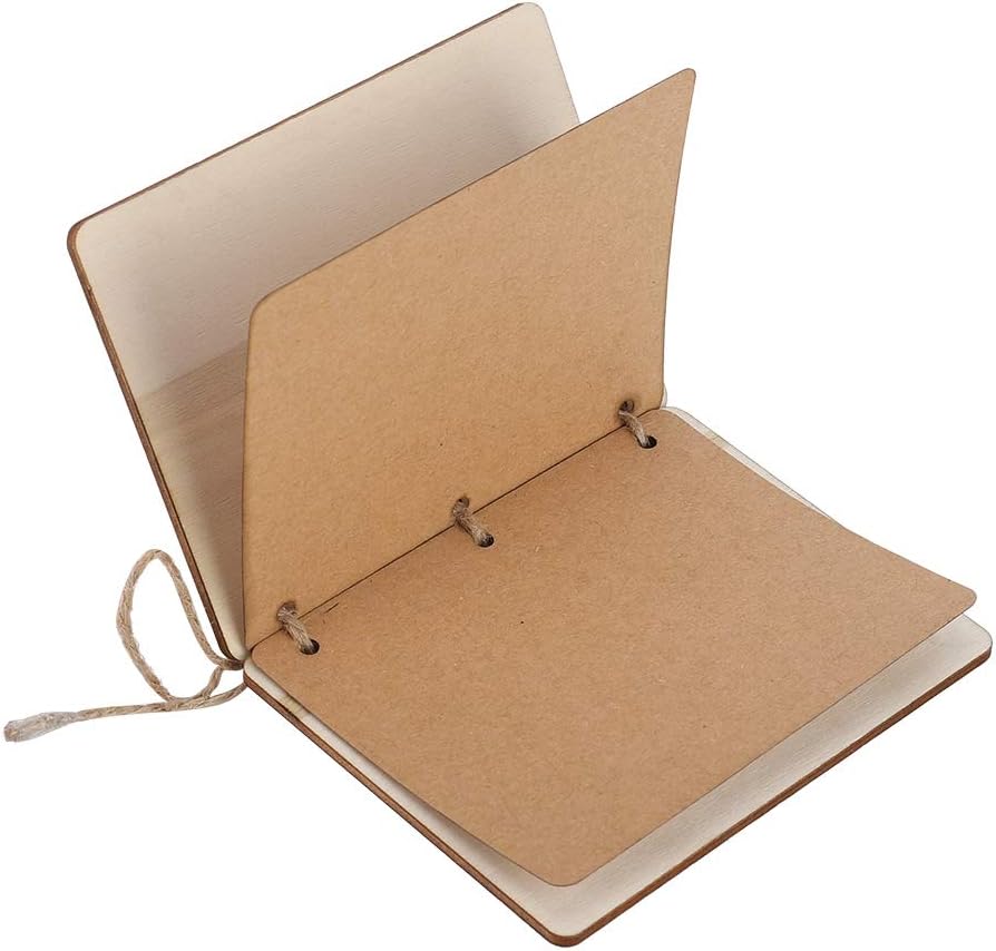 TOPINCN 2 Pack Wedding Vow Booklets with Hem Rope