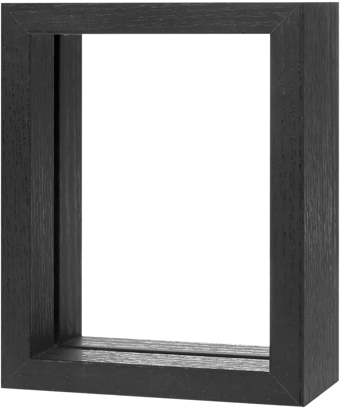 Wooden Pressed Flower Frame 3x4 Inch Black