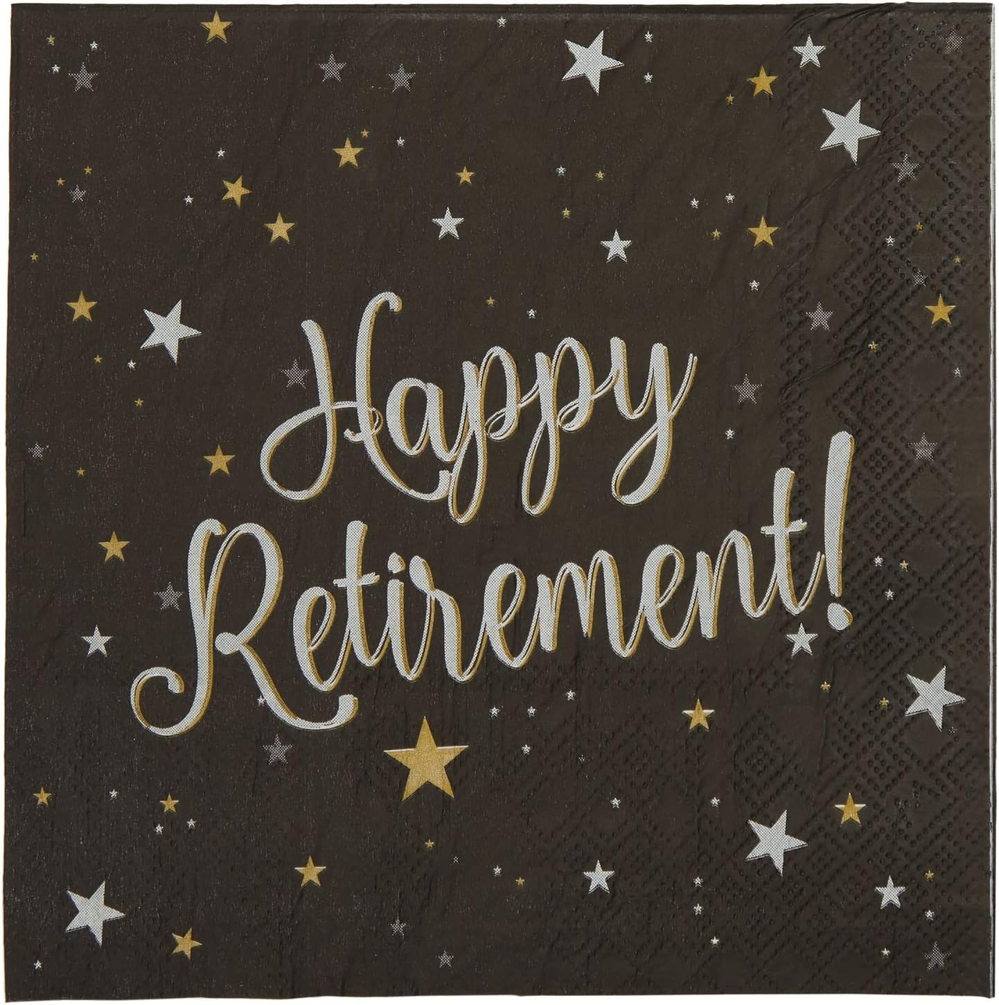 144-Piece Happy Retirement Party Supplies Set